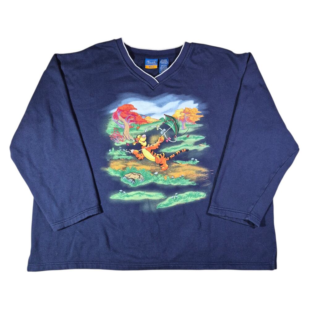 (Women's XXL) Tigger Flying A Kite Sweatshirt